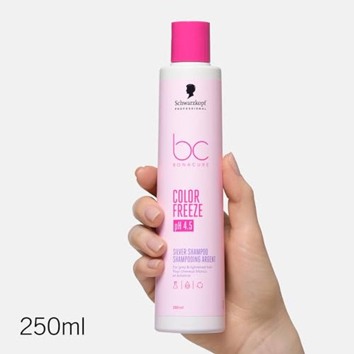 BC Bonacure Color Freeze Silver Shampoo 250 ml - 3 stuks