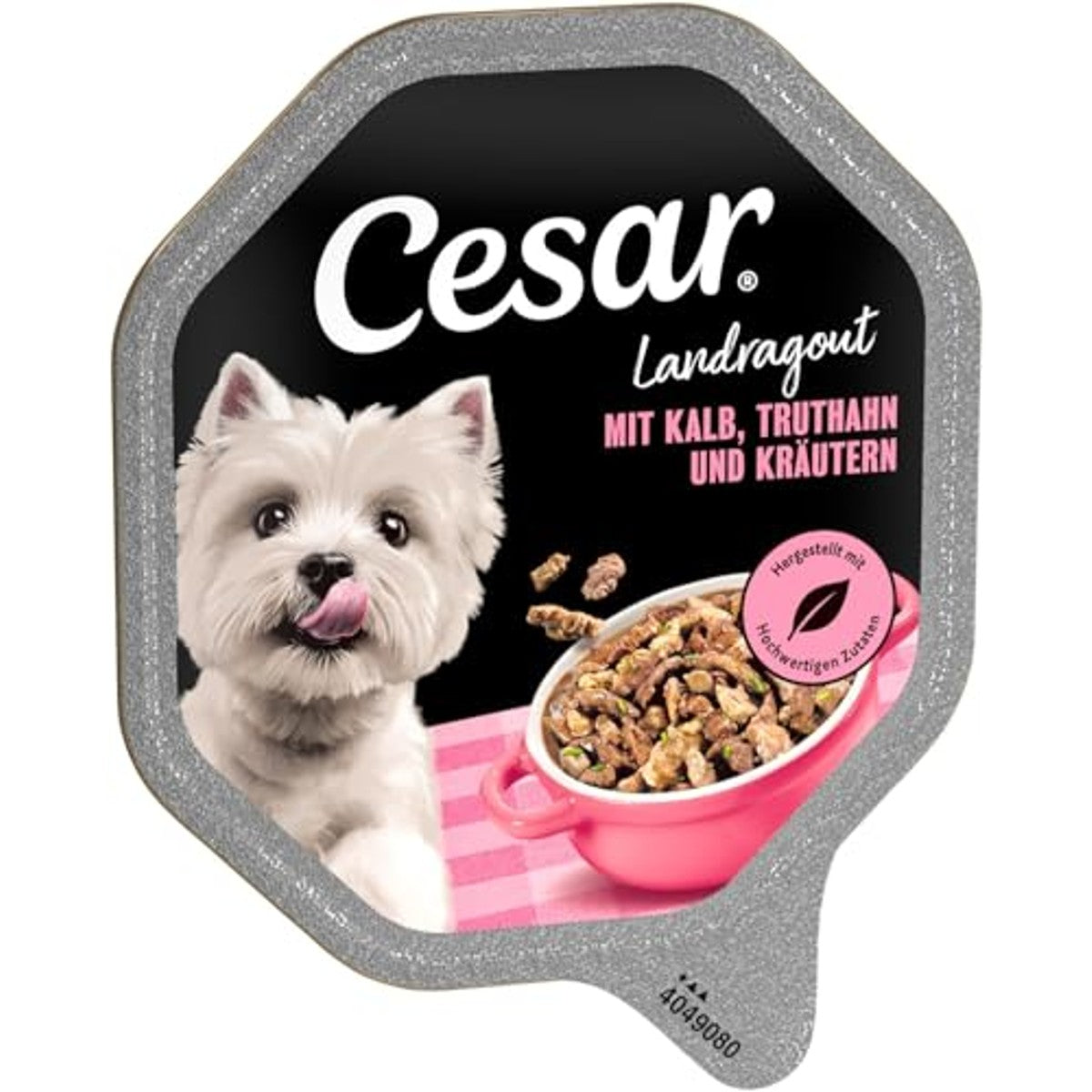 Cesar Landkeuken hondenvoer vlees in jus en groenten 150 g - 6-pack