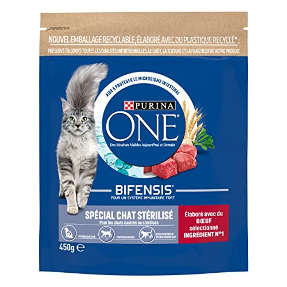 Voeringkettingen voor katten van Purina One, speciaal voor volwassen katten, gesteriliseerd, maat en smaak selecteerbaar. – PURINA ONE