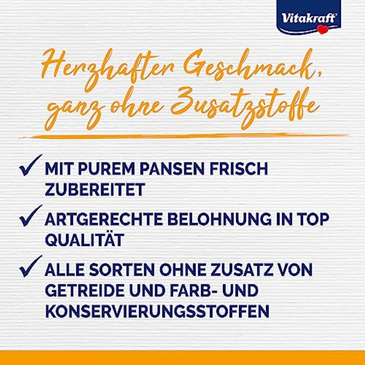 Vitakraft Pure Beef Strips, hondensnoepjes, penstroken van rundvlees, hondentrainingslekkernijen, zonder toegevoegde suiker (1 x 80 g) – Vitakraft