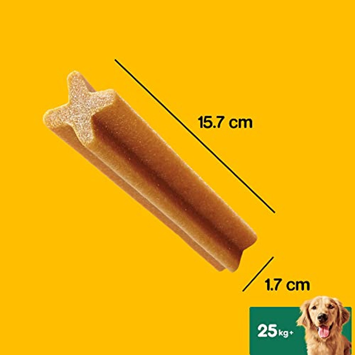Pedigree Dentastix Mondhygiëne voor grote honden, 10 verpakkingen à 7 stuks – Pedigree