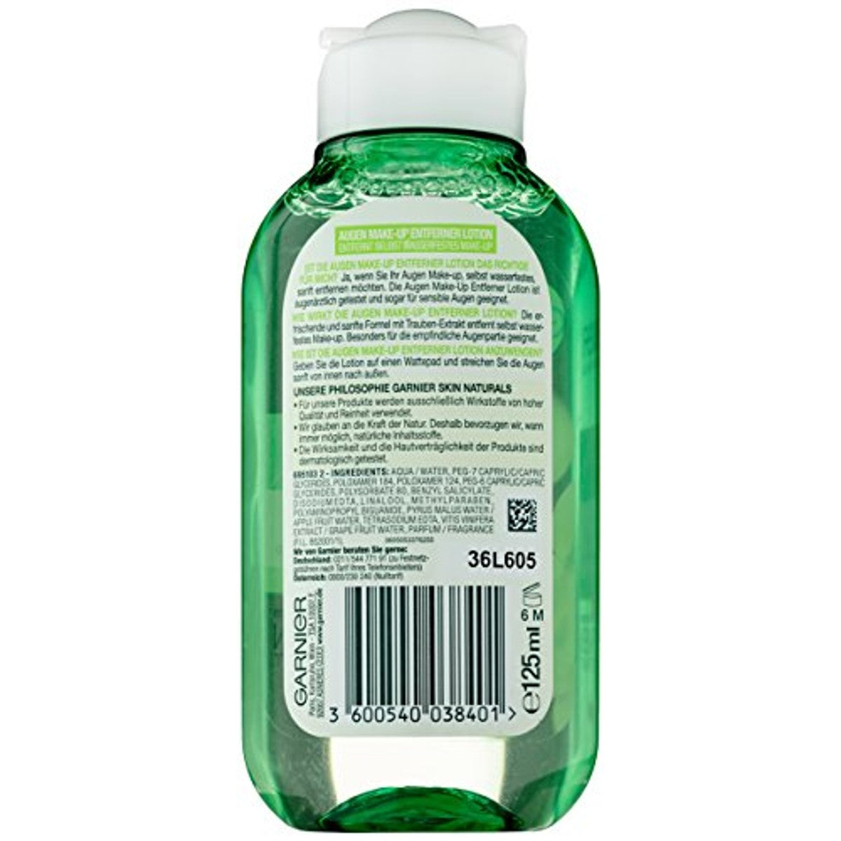 Garnier Skin Naturals Oogmake-up Remover 125 ml – Garnier