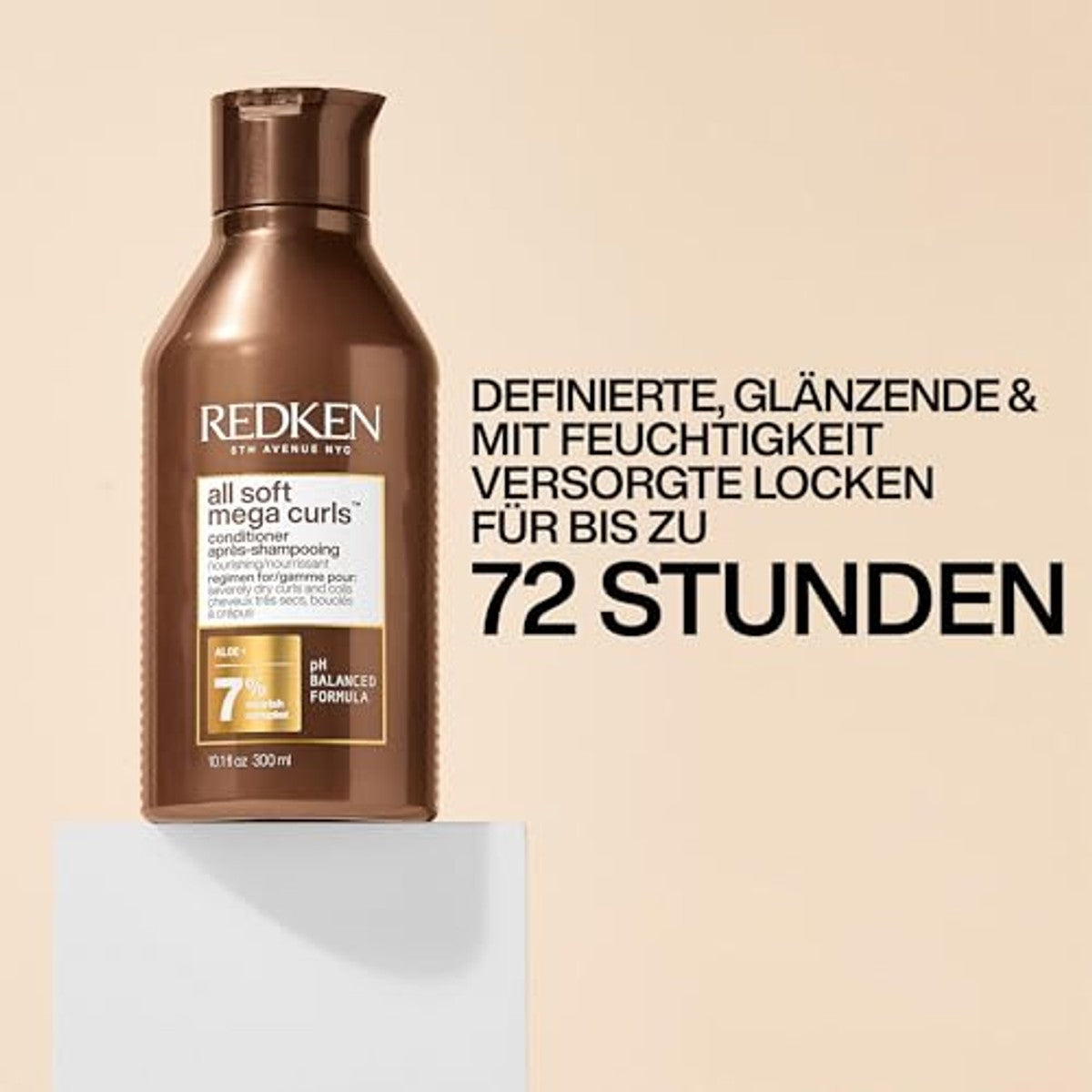 Redken All Soft Mega Curls Conditioner met Aloë Vera 300 ml