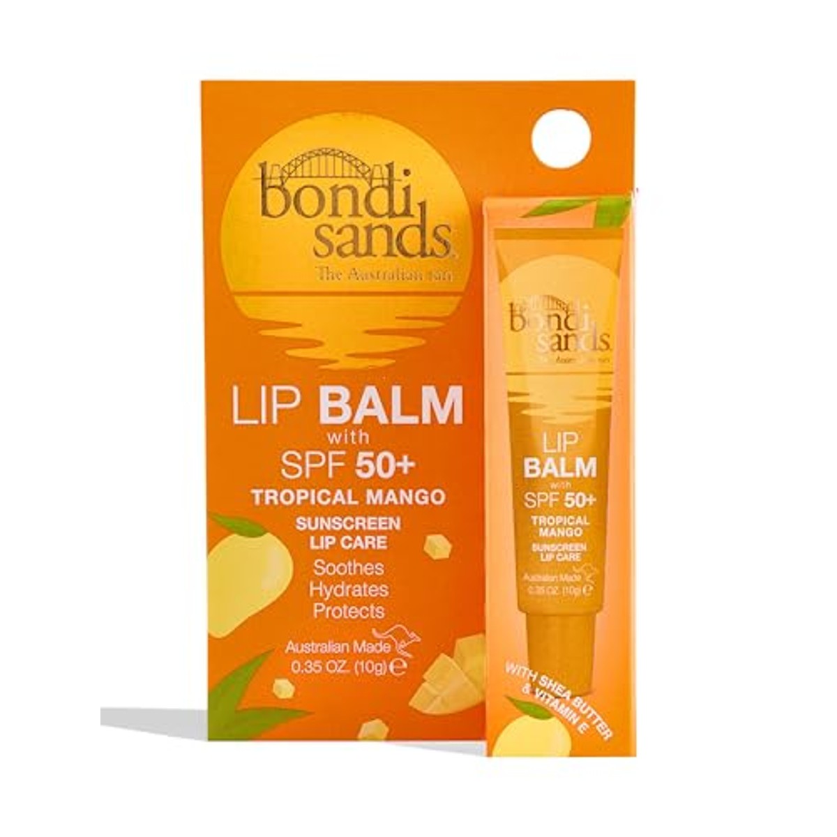Bondi Sands Lip Balm SPF 50+ Tropical Mango 6 x 10 g - Voordeelverpakking