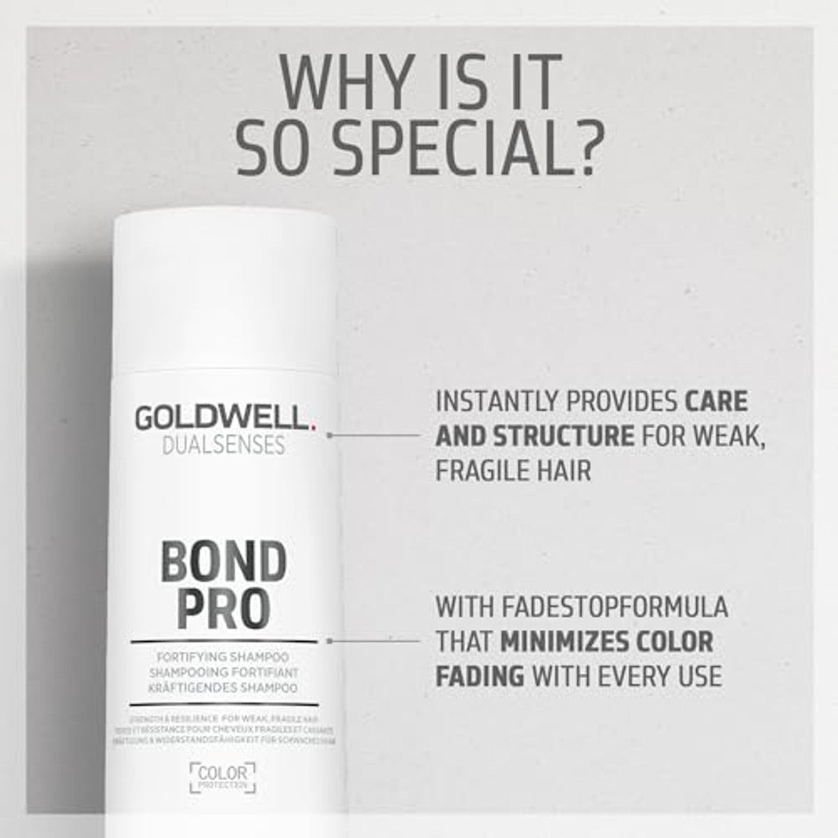 Goldwell Dualsenses Bond Pro Versterkende Shampoo Zwak en Broos Haar - 6-pack