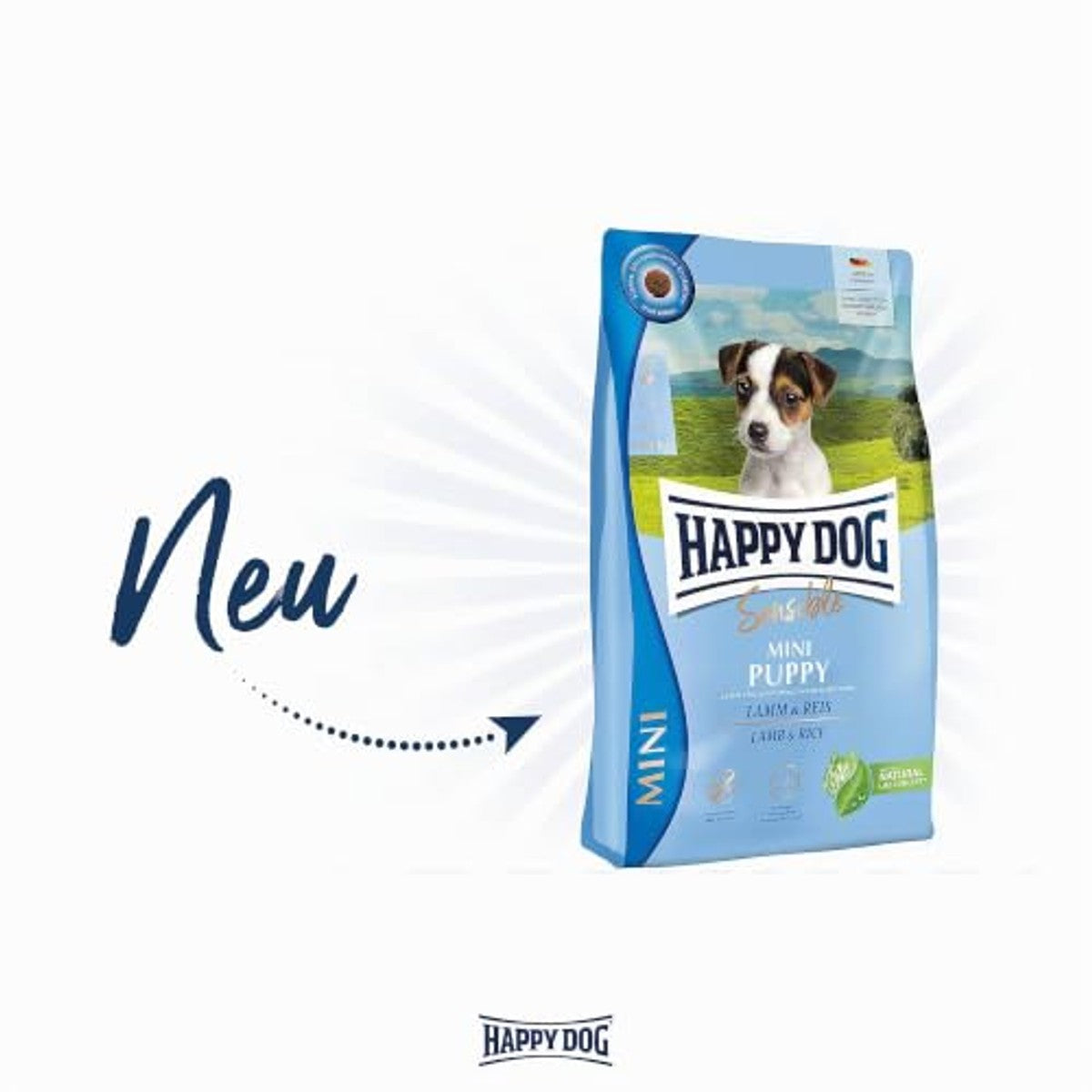 Happy Dog Sensible Mini Puppy 800 g – Happy Dog