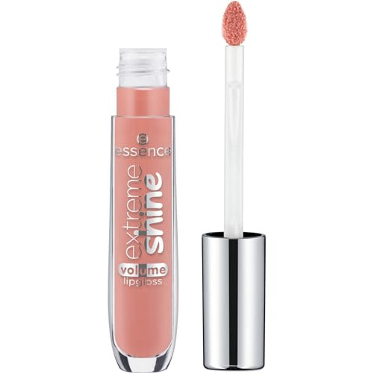 essence extreme shine volume lipgloss 11 Power of Nude, met volumeffect | Ultra-glanzende lipgloss met plumping-effect in wetlook, niet-klevende textuur met menthol, veganistische cosmetica, 5 ml – Essence Cosmetics