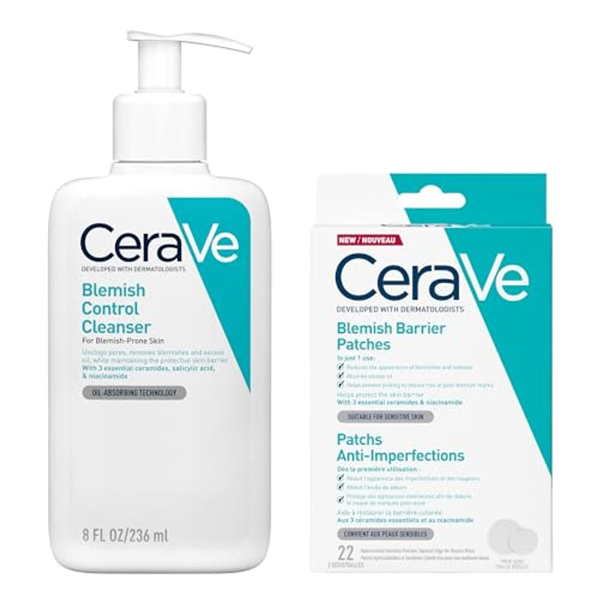 CeraVe Set Poriëndiepe Reiniging & Anti-Onzuiverheden Patches - 6-pack