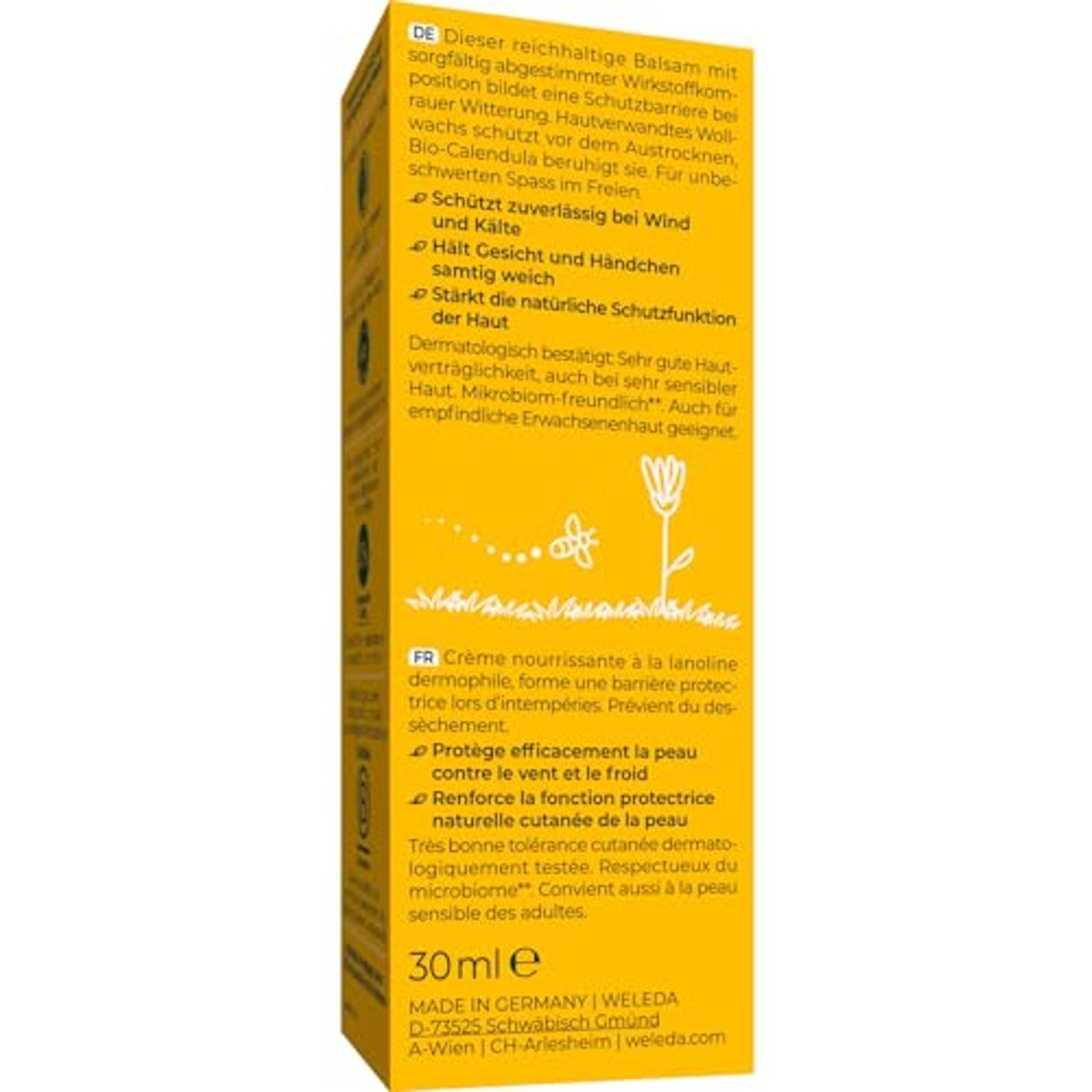 Weleda Bio Calendula Wind- en Weerbalsem 30 ml