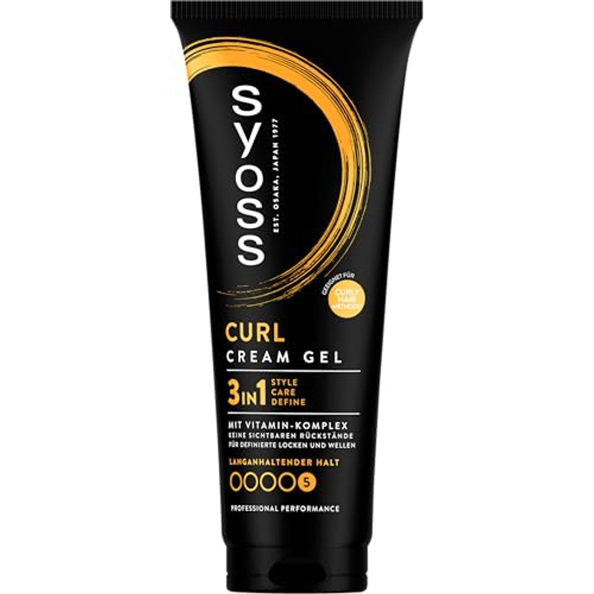 Syoss Curl Cream Gel 3 x 250 ml - Voordeelverpakking