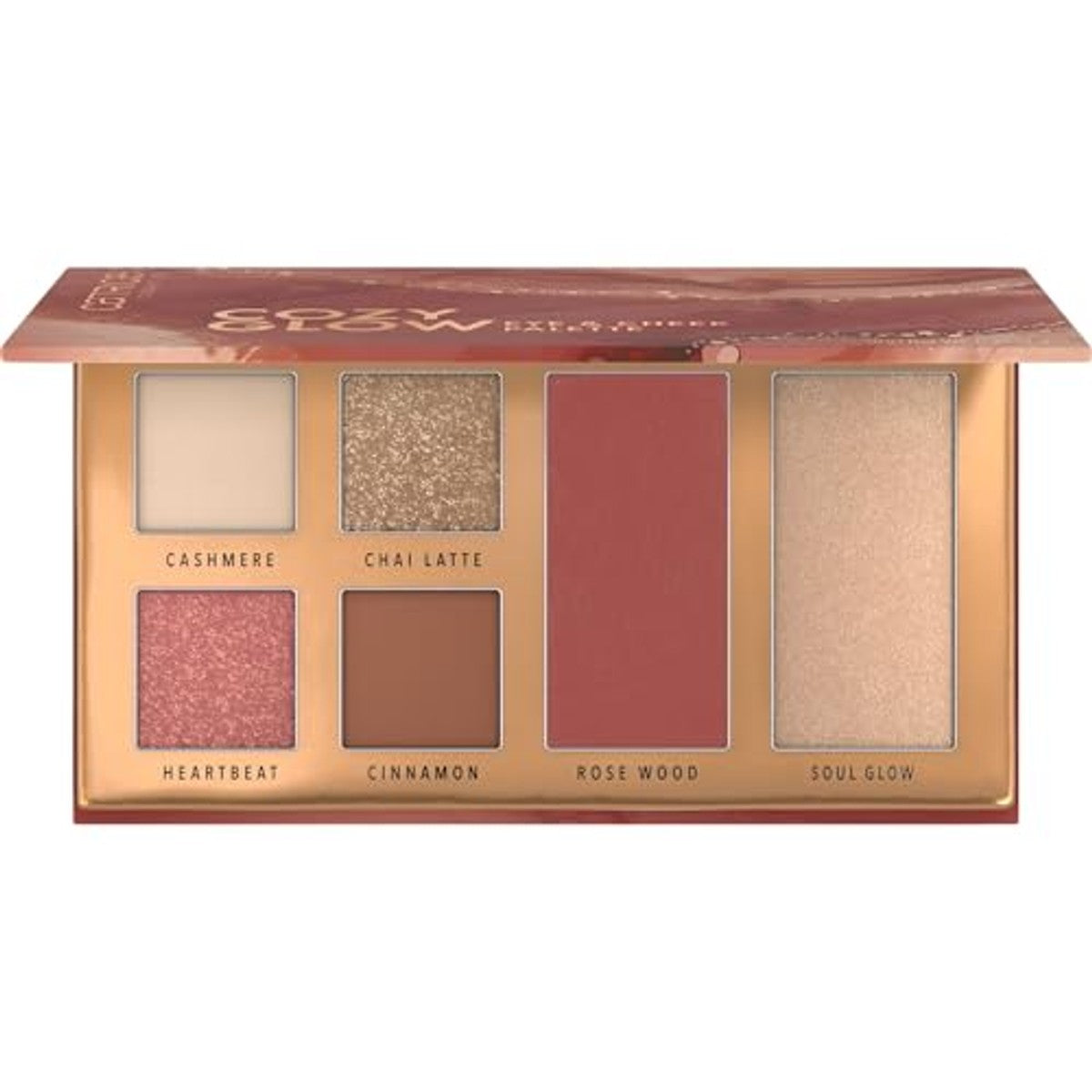 Catrice Cosmetics Cozy Glow Eye & Cheek Palette 6 kleuren 10 g - 6-pack