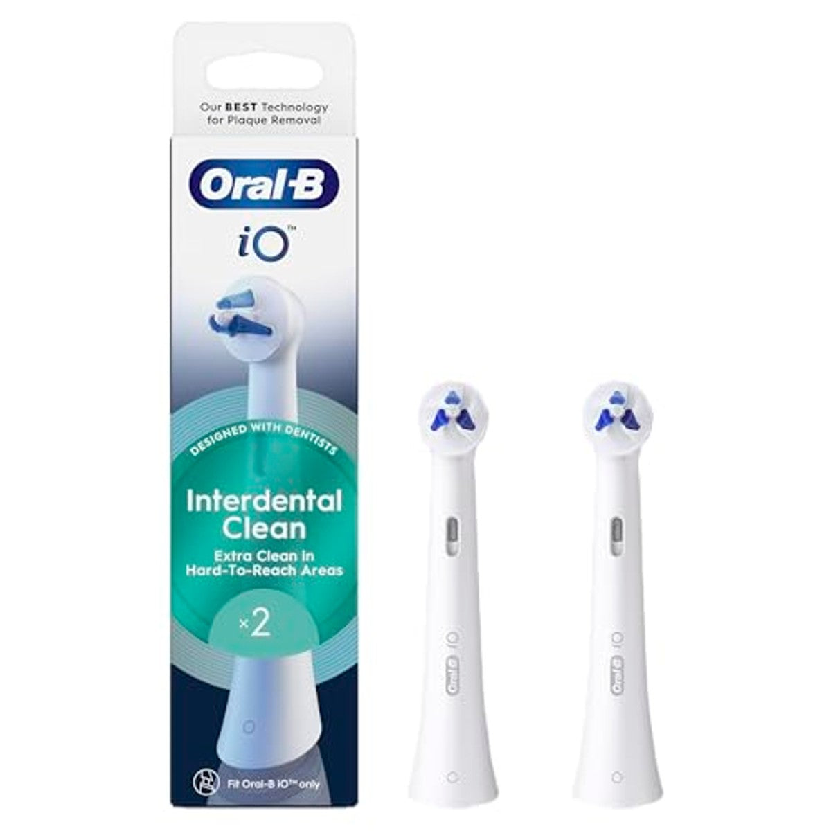 Oral-B iO Interdental Clean Ronde borstels 2 stuks – Oral-B