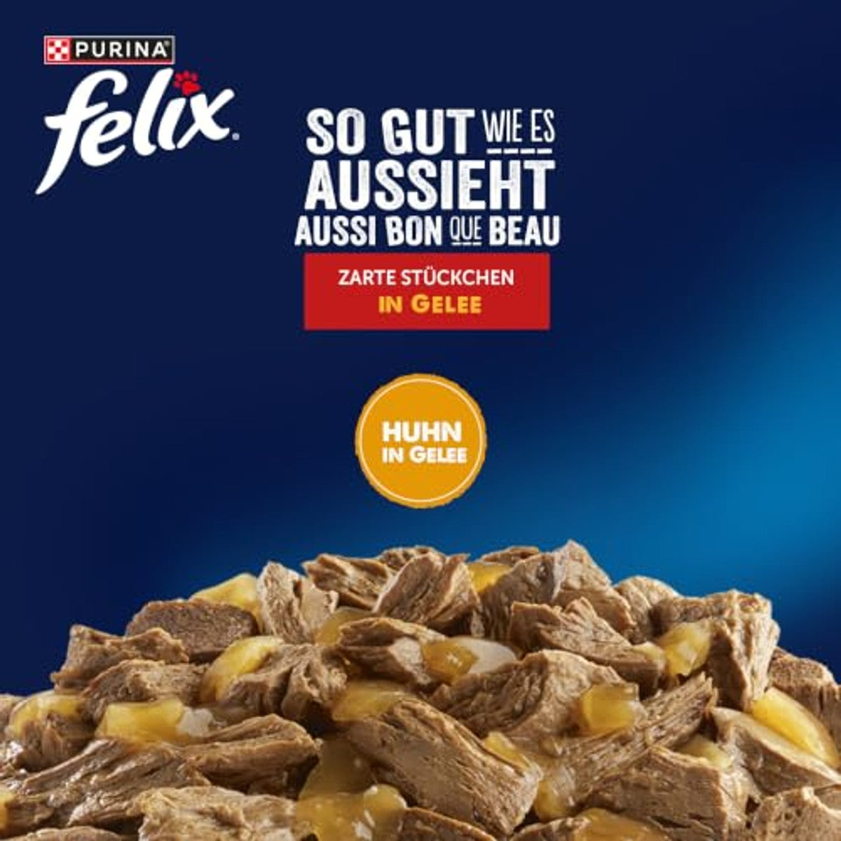 Felix Zo Goed Als Het Eruitziet natvoer kattenvoer kip 26 x 85 g – foto 3