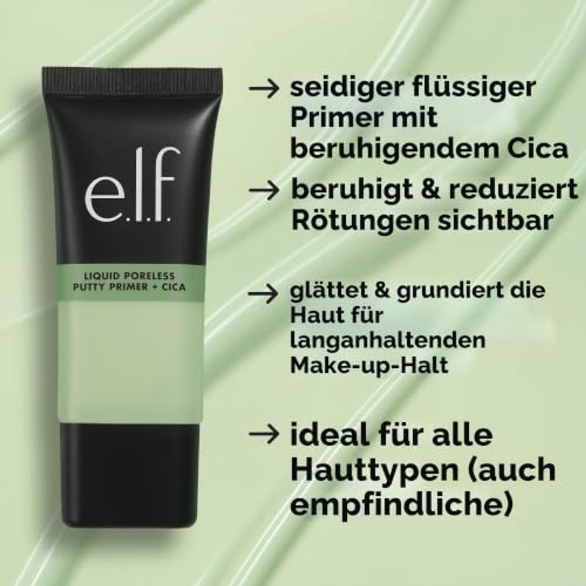 e.l.f. Liquid Poreless Putty Primer + Cica 6 stuks