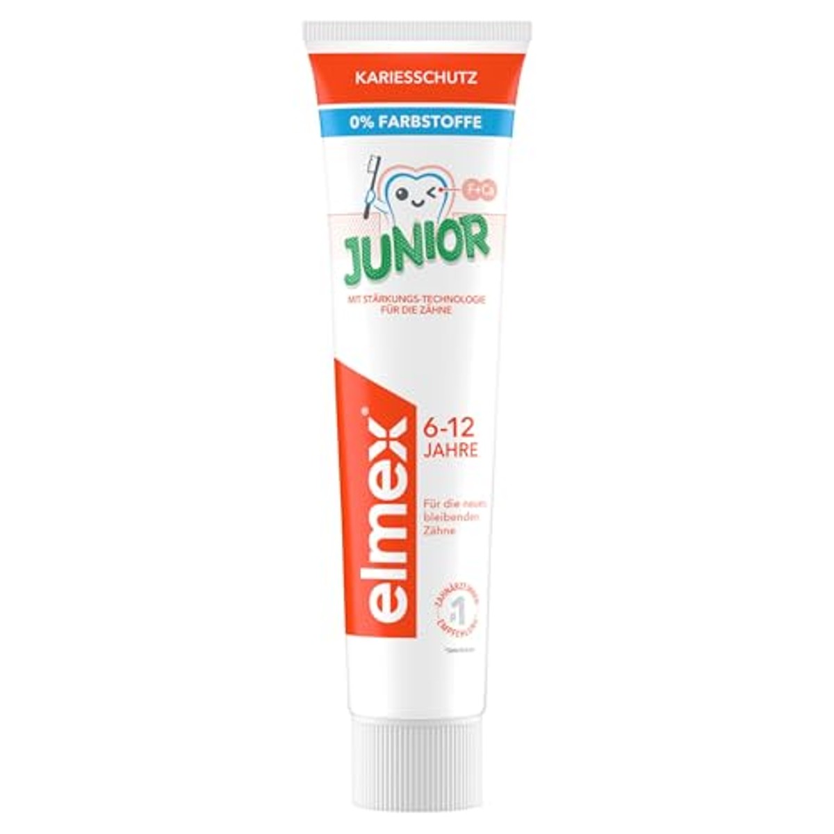 ELMEX Junior Tandpasta 6-12 jaar 4x75 ml – ELMEX
