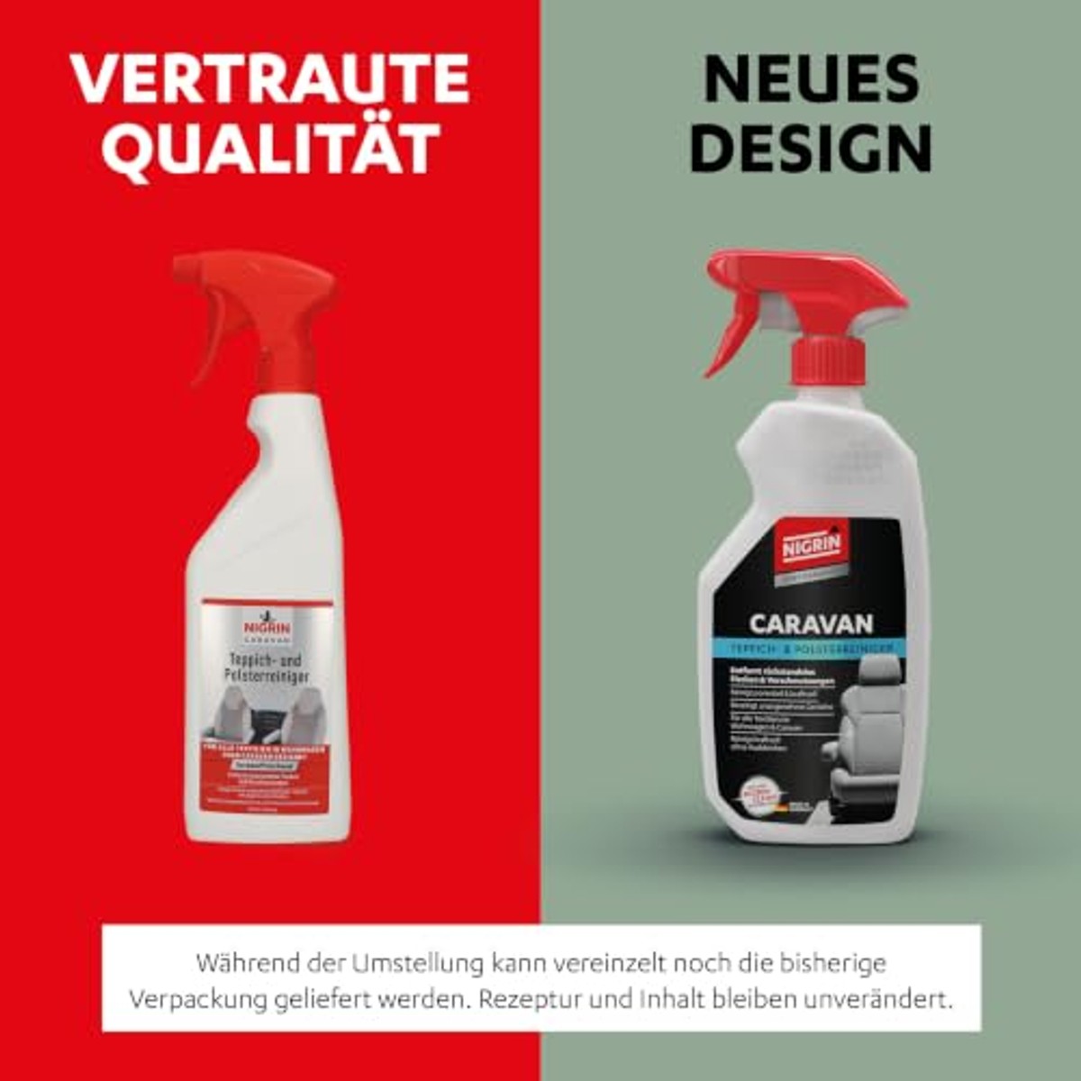 NIGRIN Caravan tapijt- en stofferingreiniger 0,75 liter – NIGRIN