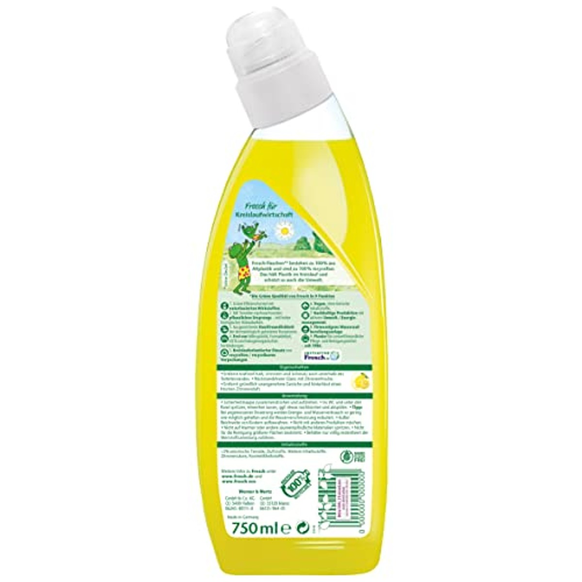 FROSCH WC-reiniger Citroen 3 x 0,75 l - Voordeelverpakking