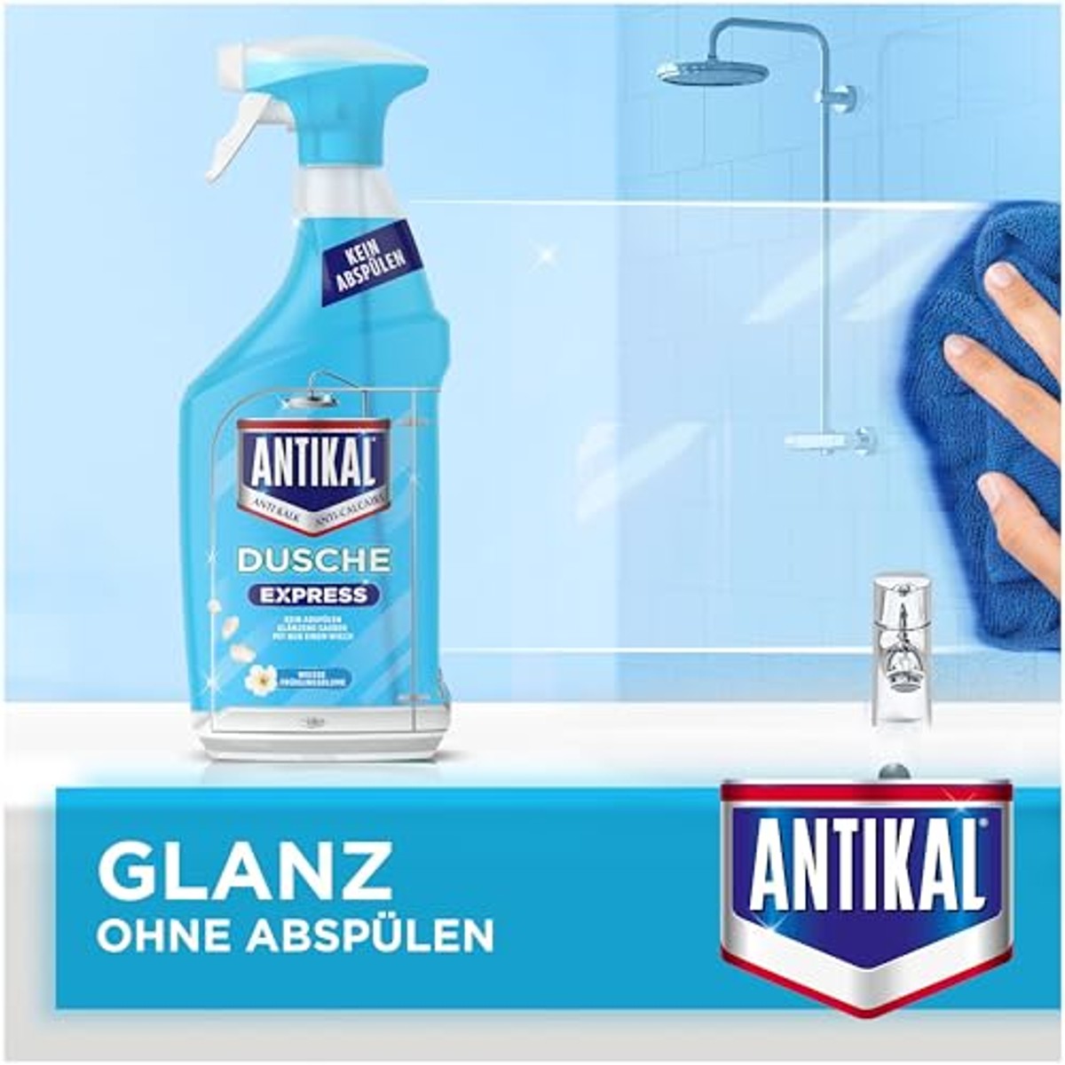Antikal Kalkreiniger badkamer 10 x 800 ml – Antikal