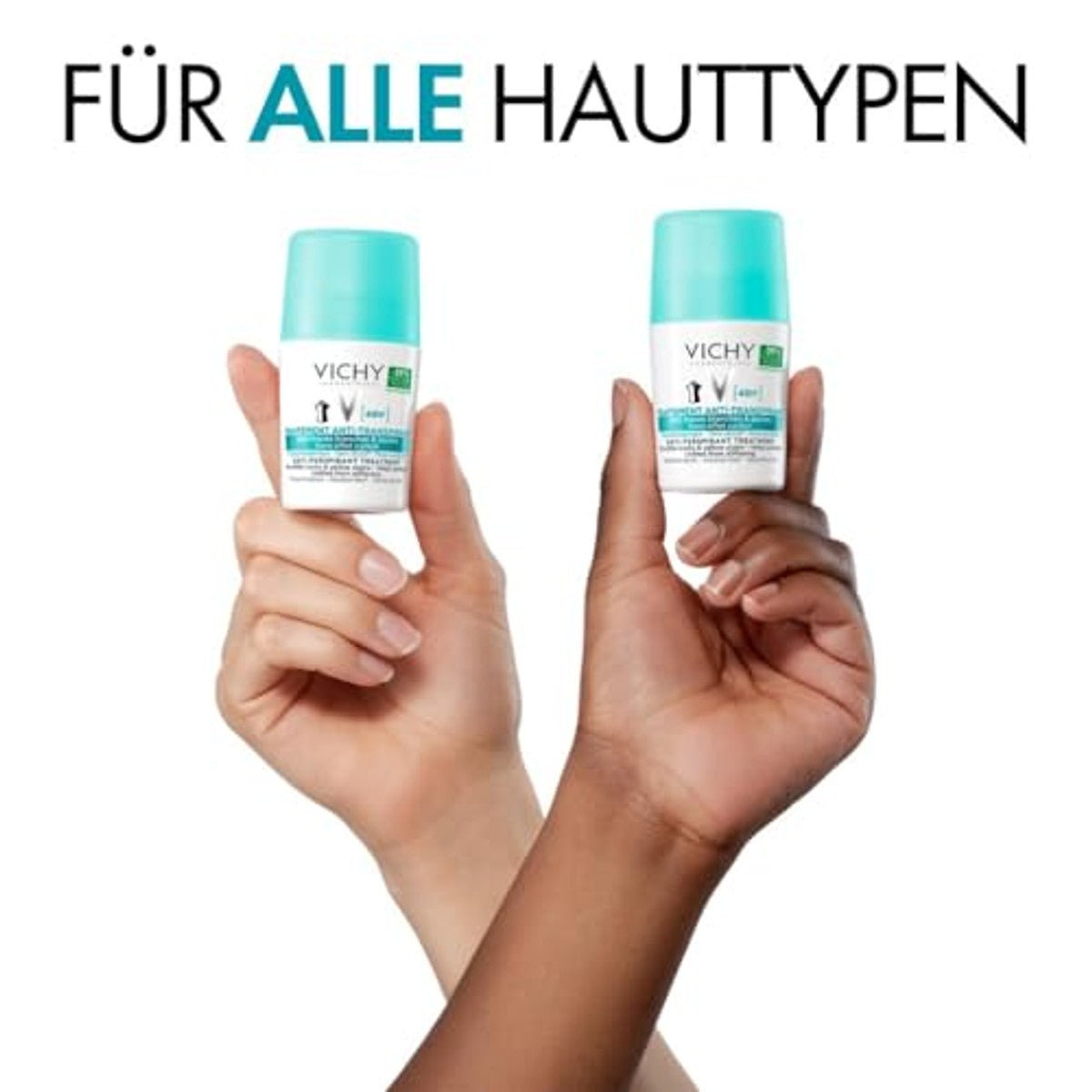 Vichy Anti-transpirant 48 uur Deo Roll-on tegen Vlekken 50 ml