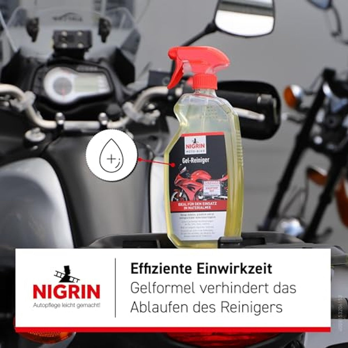 NIGRIN MOTO-BIKE Gelreiniger 3 x 750 ml - Voordeelverpakking