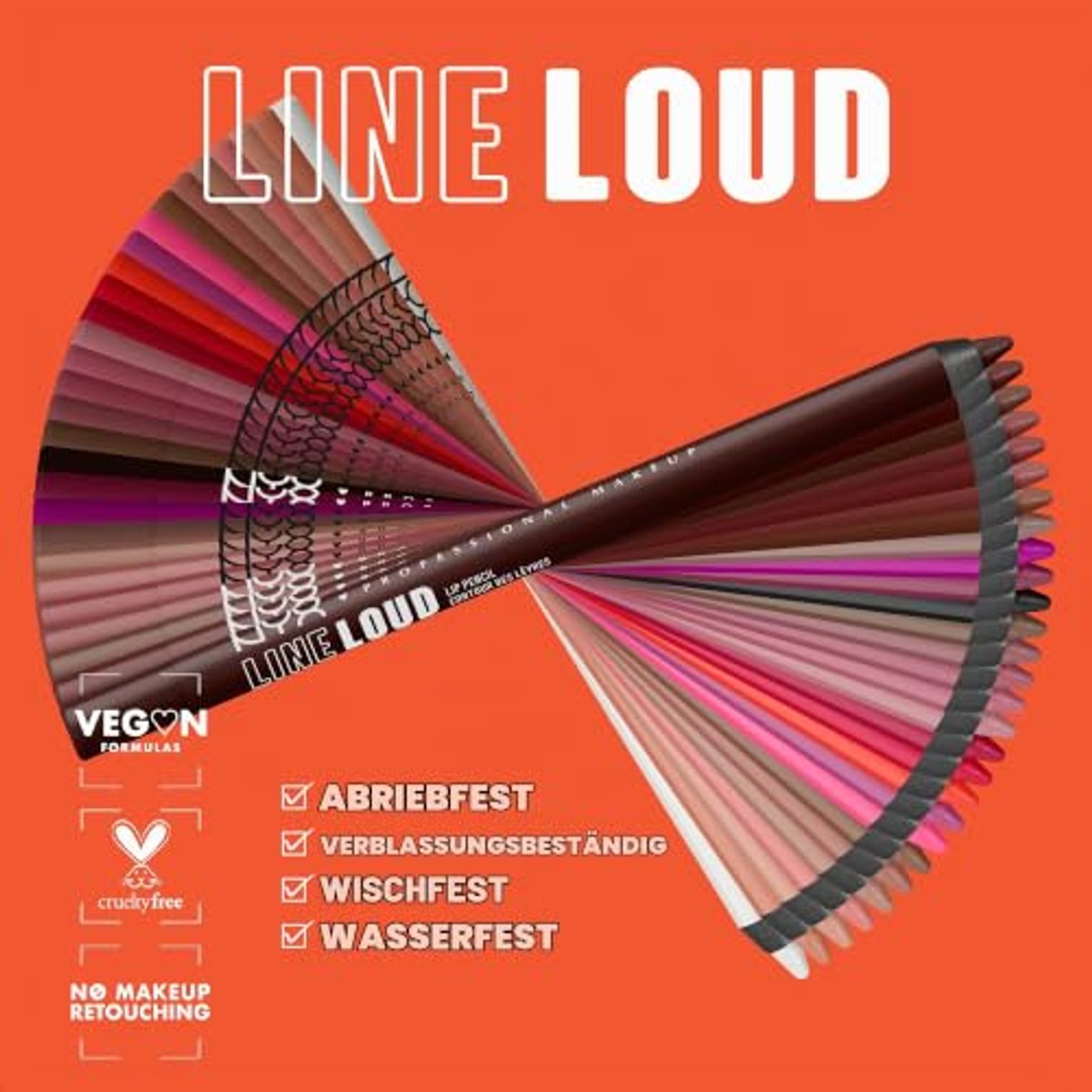 NYX PROFESSIONAL MAKEUP Line Loud Lip Liner 4 Sassy 1 x - 6 stuks