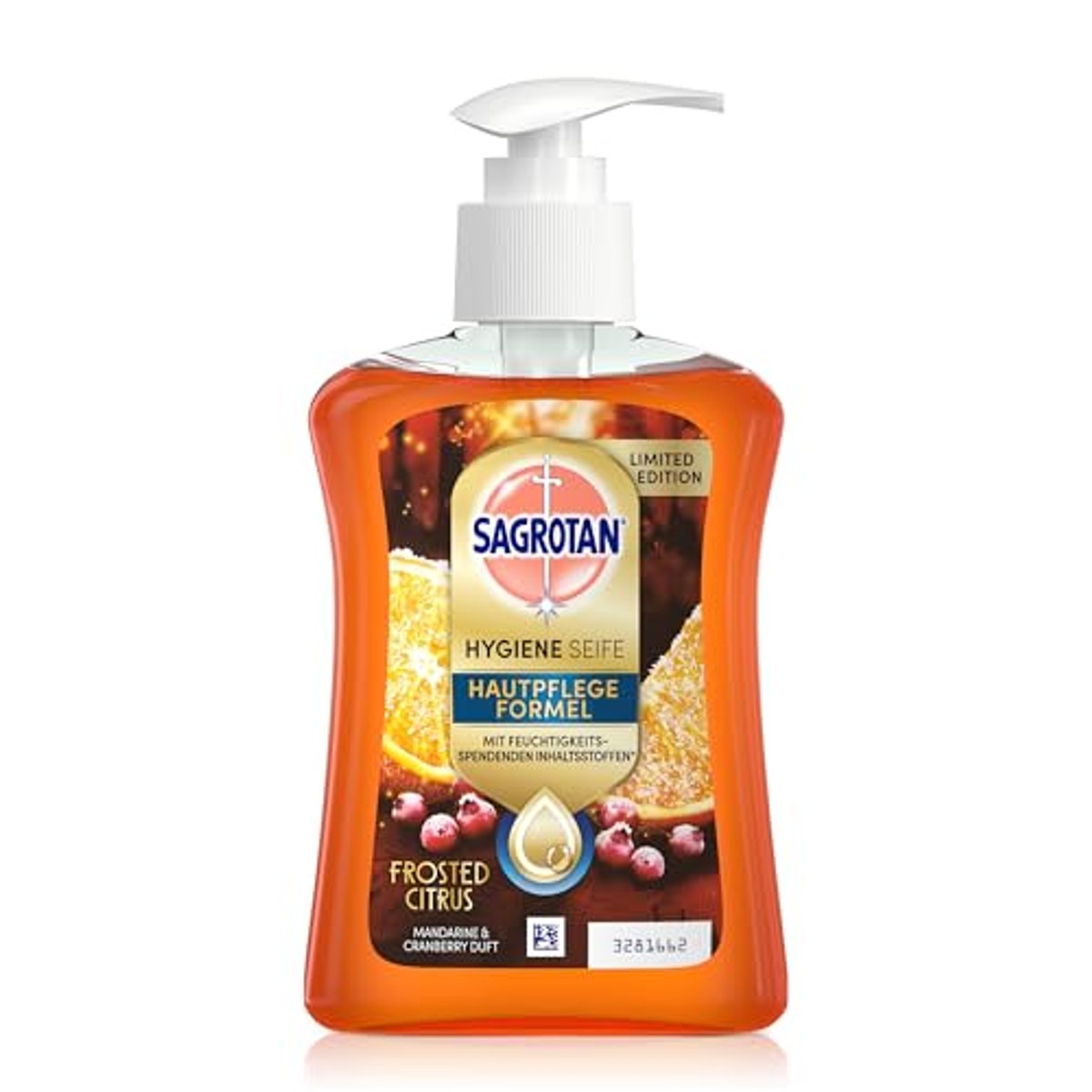 Sagrotan handzeep Frosted Citrus winter editie 6 x 250 ml - 6-pack