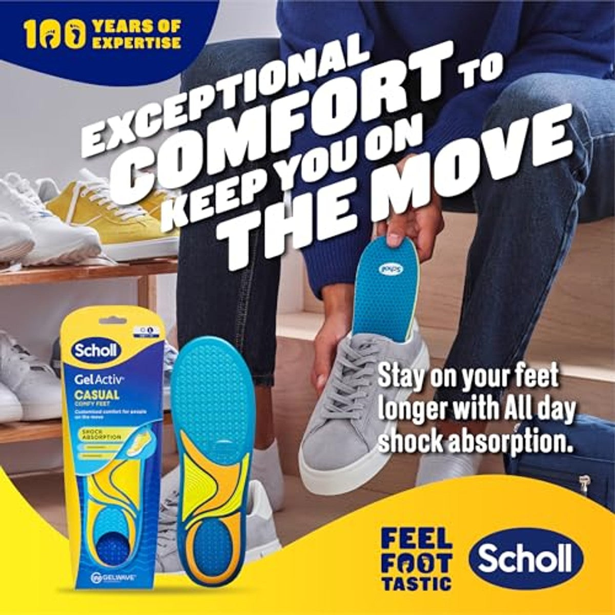 Dr. Scholl's GelActiv Casual inlegzolen S (UK 36-40) - 3-pack – foto 3