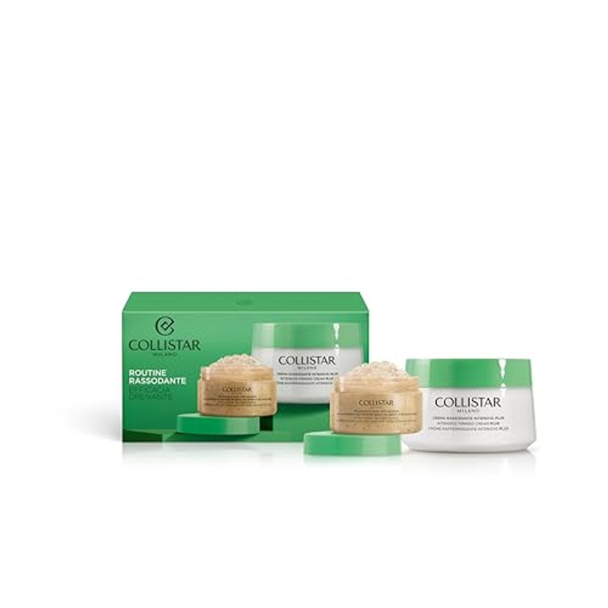 Collistar Set voor Lichaam Intensief Straffende Crème 400 ml + Thalasso Scrub Anti-Water 150 g