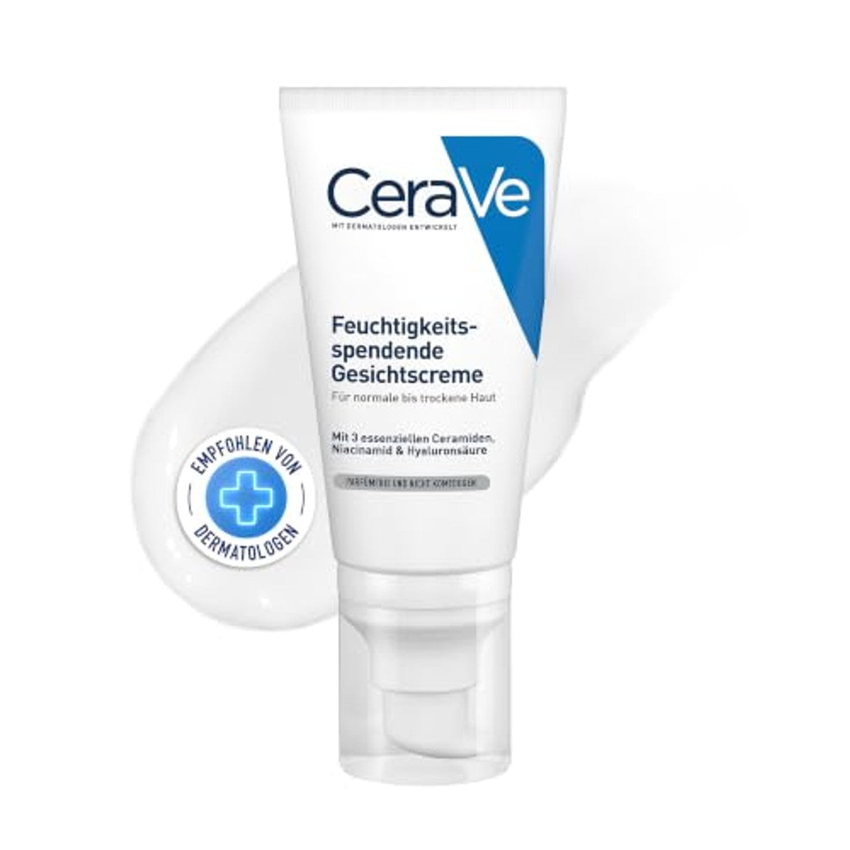 CeraVe Vochtinbrengende Nachtcrème voor Normale tot Droge Huid 52 ml - 3-pack