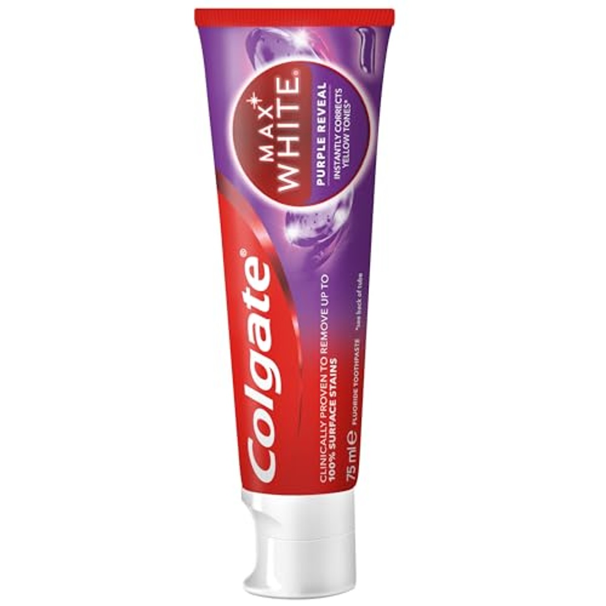 Colgate Max White Purple Reveal Tandpasta 12 x 75 ml – Colgate