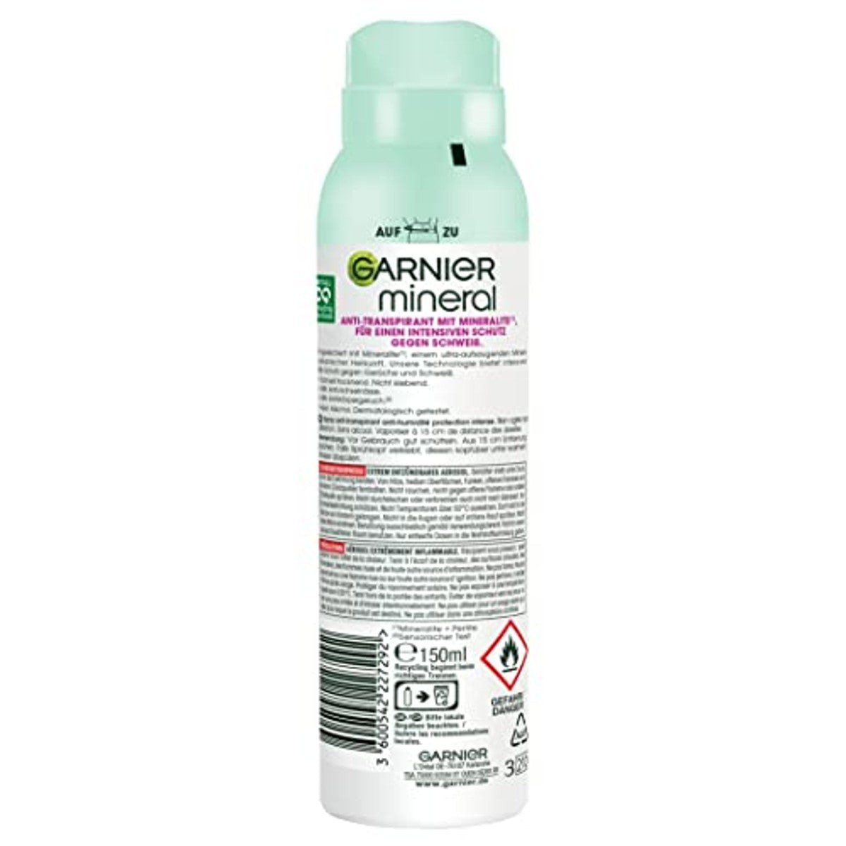 Garnier Mineral UltraDry Spray Anti-Transpirant – Garnier