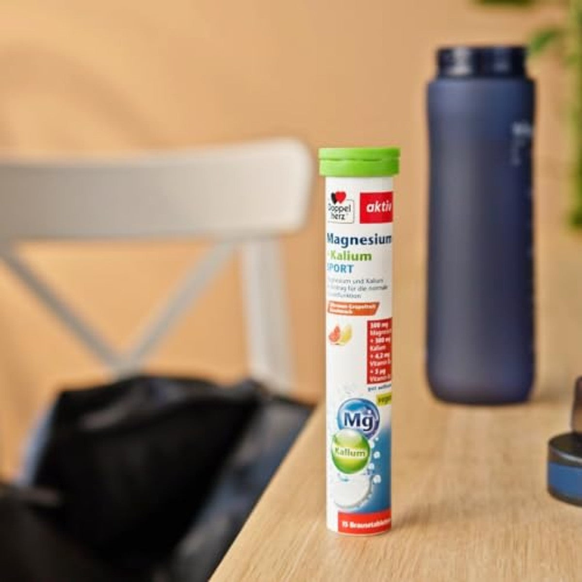 Doppelherz Magnesium + Kalium SPORT - met citroen-grapefruitsmaak – Doppelherz