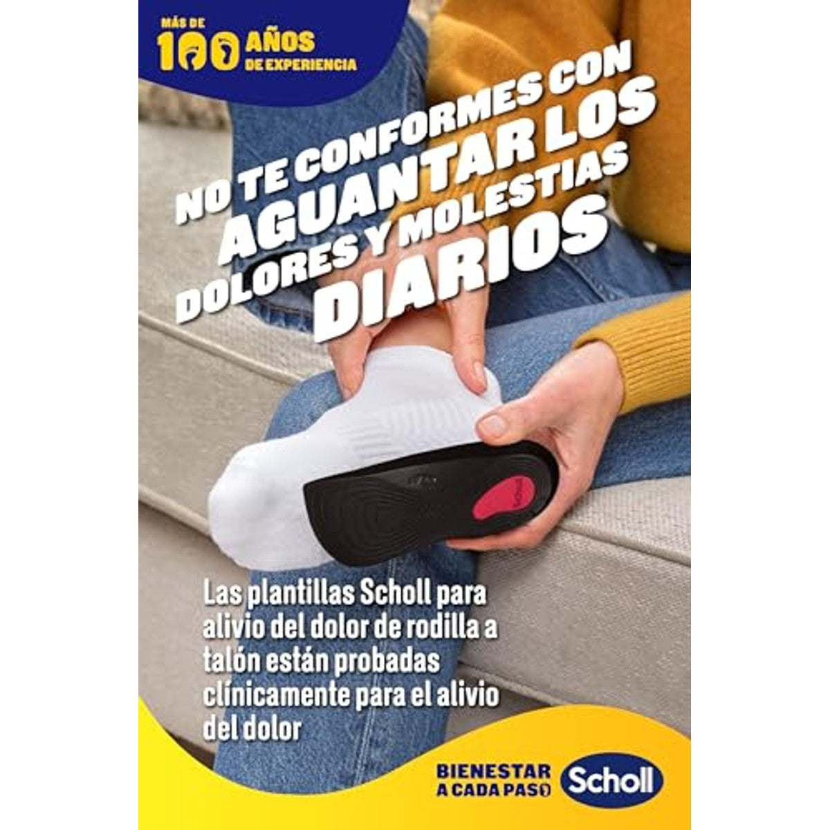 Dr. Scholl's In-Balance Knie/Hak Inlegzolen T/L - 2 stuks – Dr. Scholl's