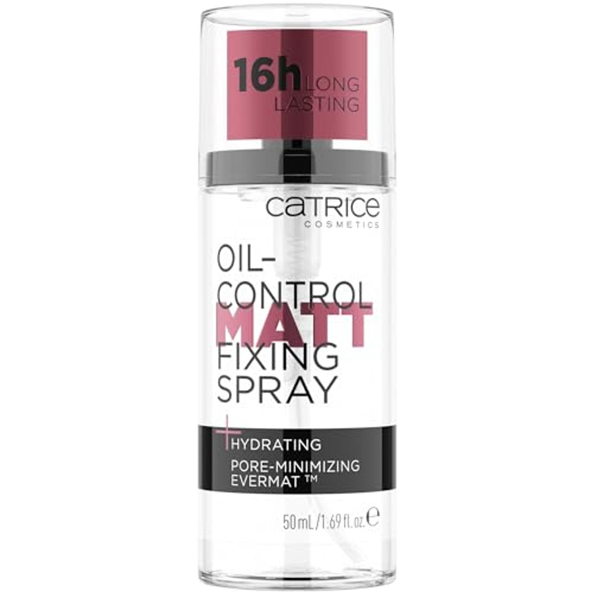 Catrice Oil-Control Matt Fixing Spray transparant 50 ml - 6-pack