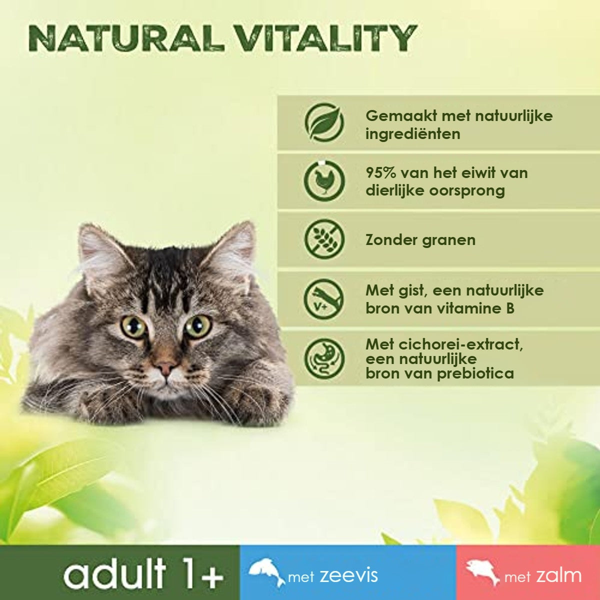 Perfect Fit Adult 1+ Premium natvoer kattenvoer Diepzeevis & Zalm 36 x 50 g – foto 3