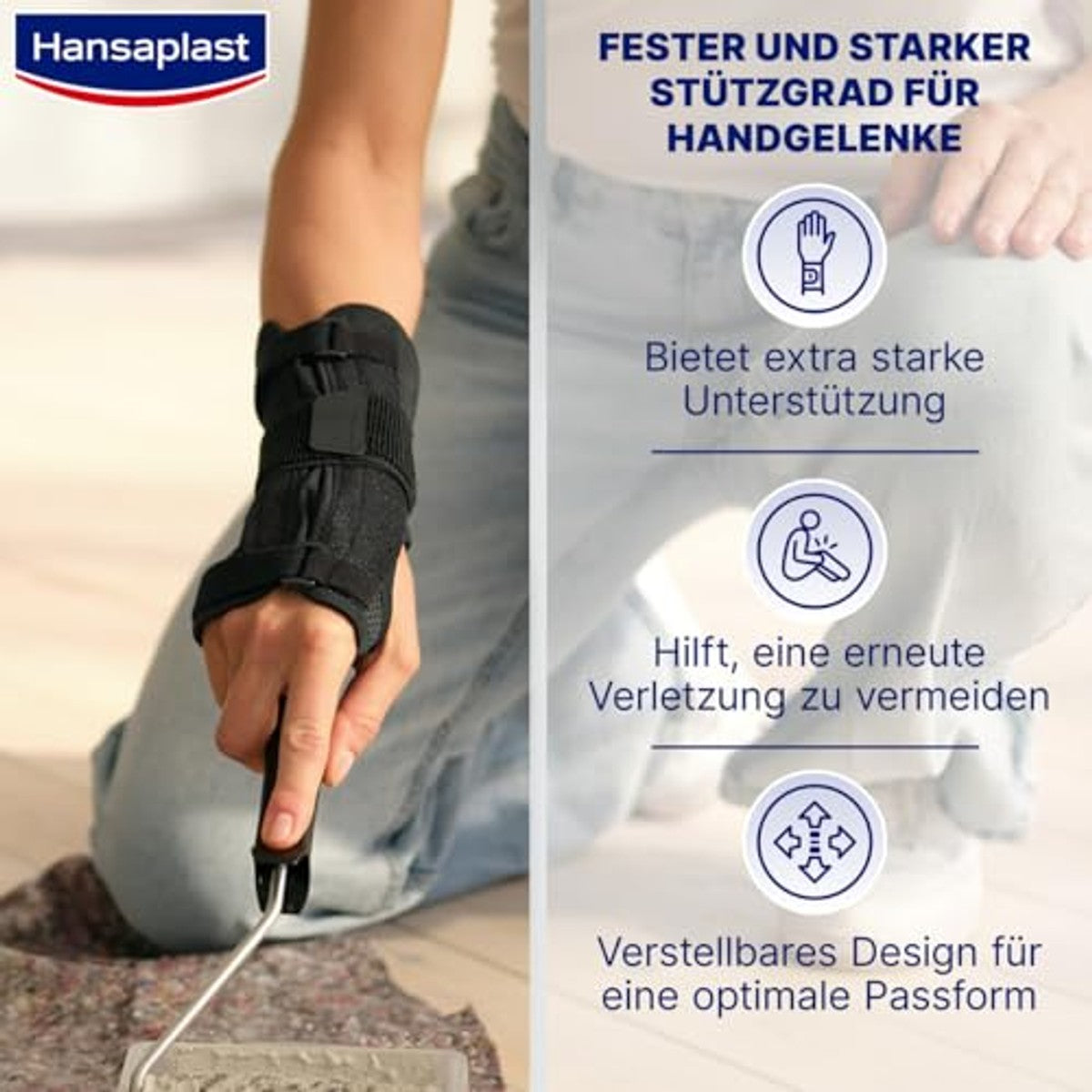 Hansaplast Beschermende stabiliserende polsband 1 x – Beiersdorf