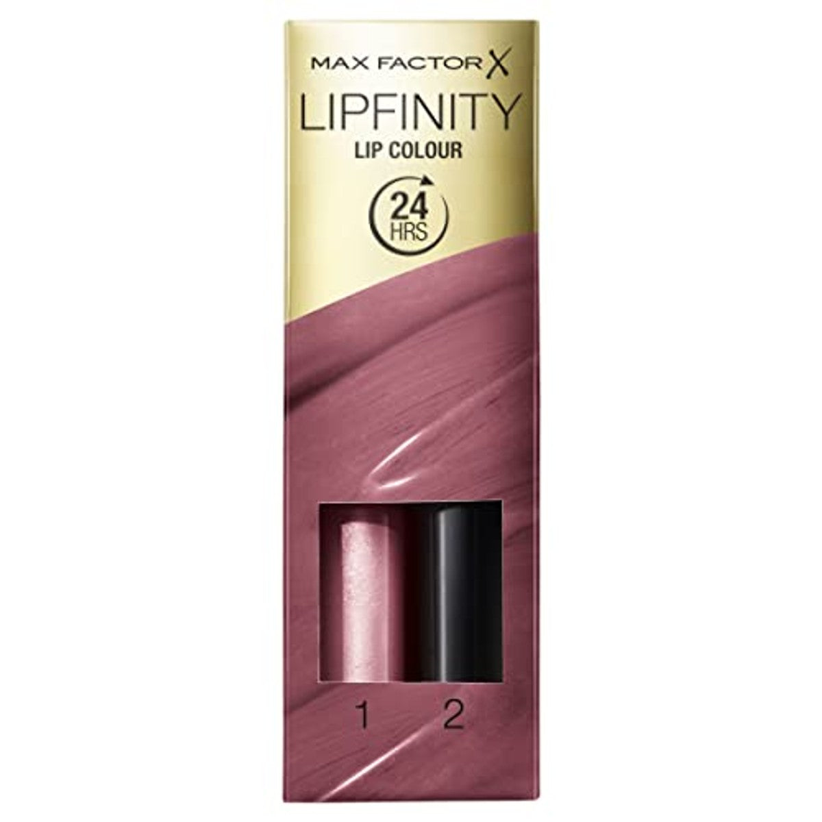 Max Factor Lipfinity 2-Step Long Laden Lippenstift – 020 Angelic, 2,3 ml + 1,9 g – Max Factor