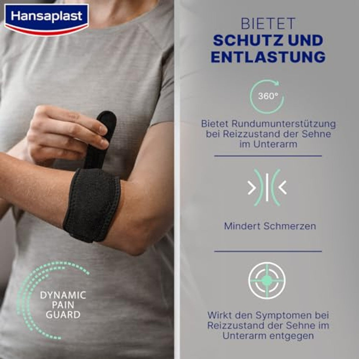 Hansaplast Beschermende tenniselleboogbandage 1 x – Beiersdorf