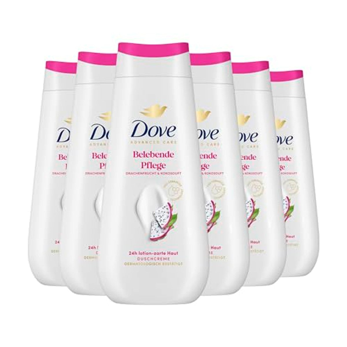 Dove Advanced Care Douchecrème Verkwikkende verzorging 3 x 225 ml - Voordeelverpakking