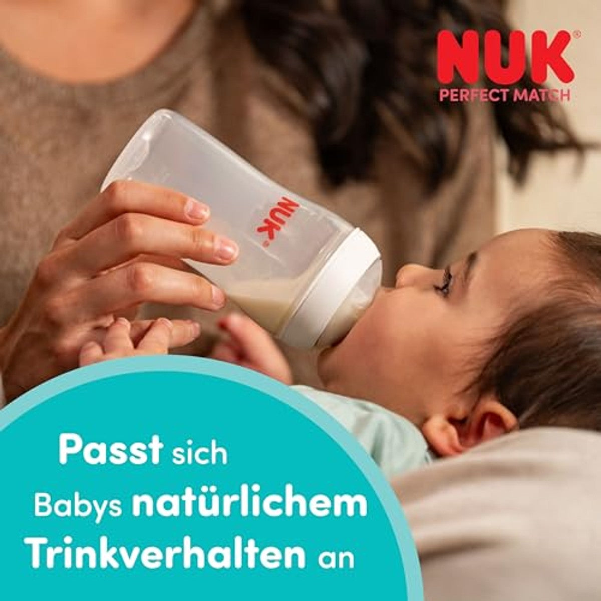 NUK Perfect Match PP 260ml Rainbow 2 stuks set – NUK