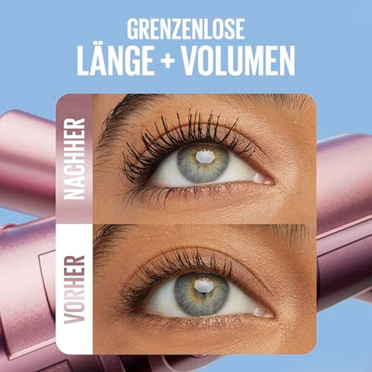 MAYBELLINE Lash Sensational Sky High Cosmic Mascara Zwart 7,2 ml - 6 stuks