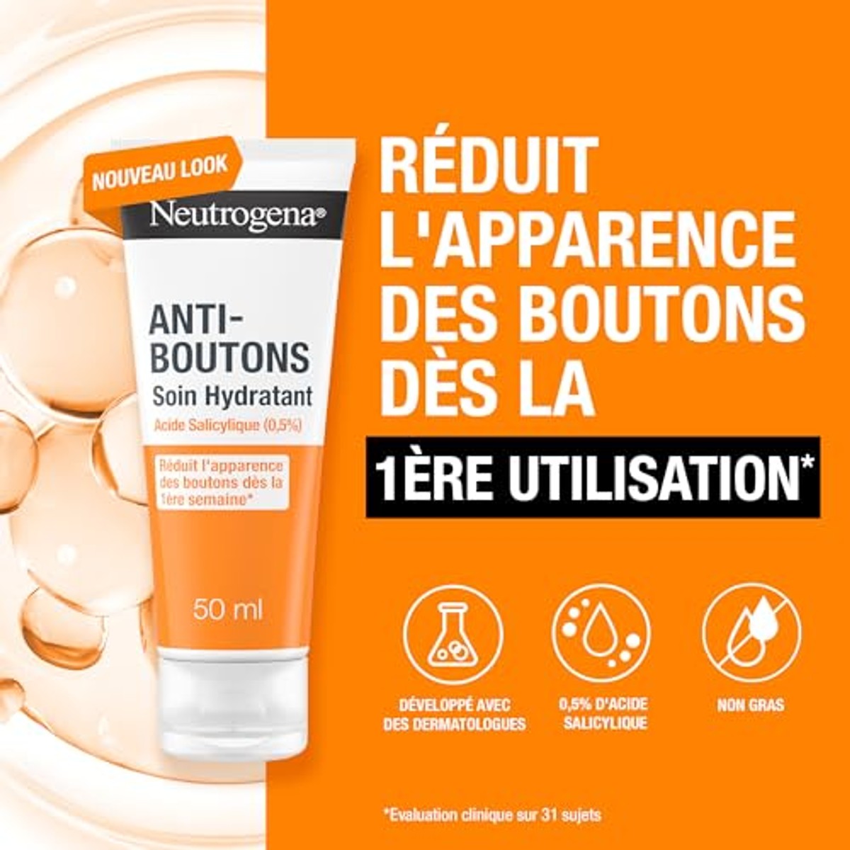 Neutrogena Anti-Butons Vochtinbrengende Crème 50 ml – Neutrogena