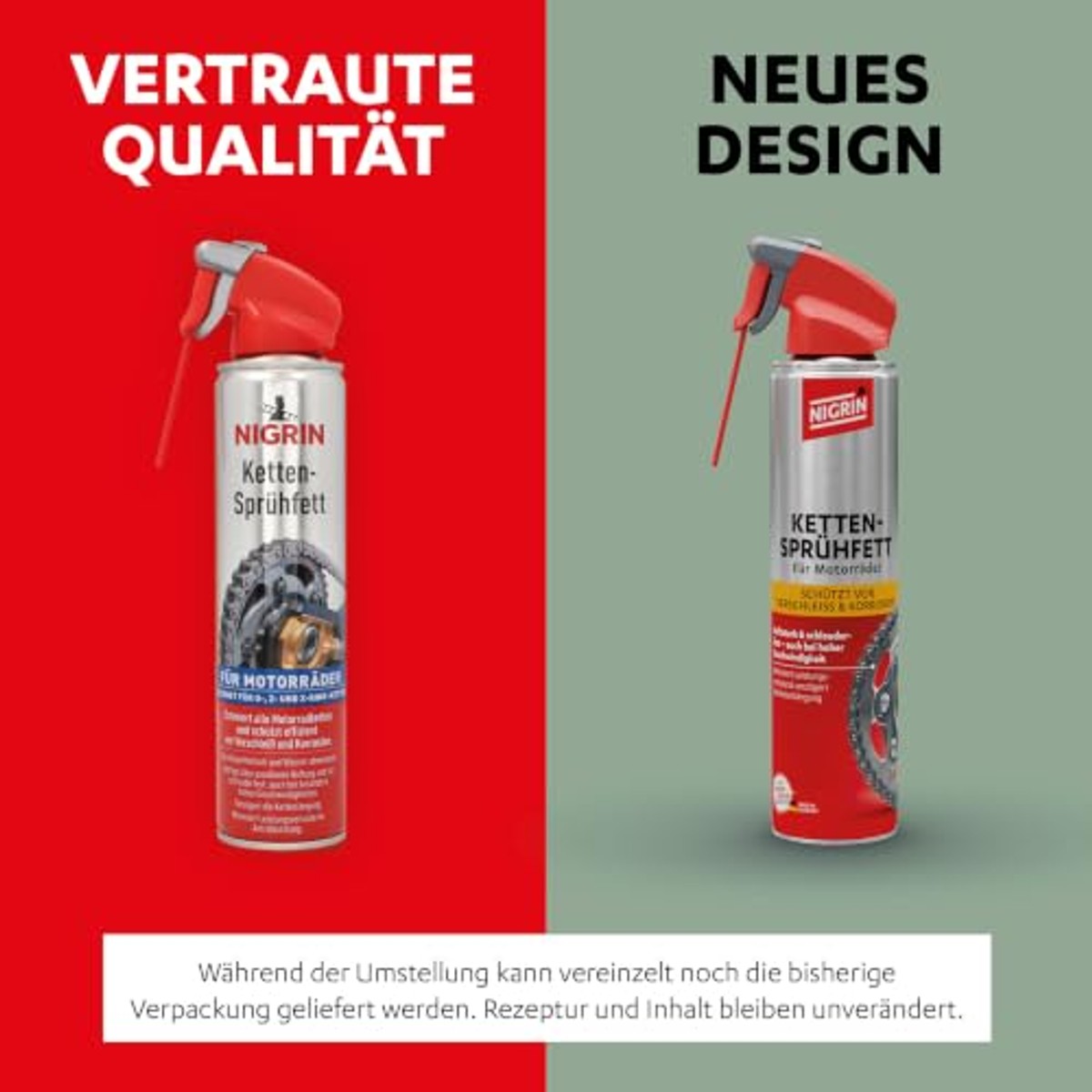 NIGRIN Keramiek kettingsproeivet 400 ml – NIGRIN