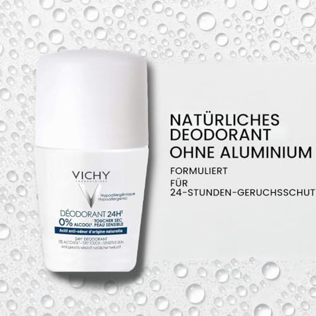 Vichy Deodorant zonder Aluminium 24 uur, 50 g