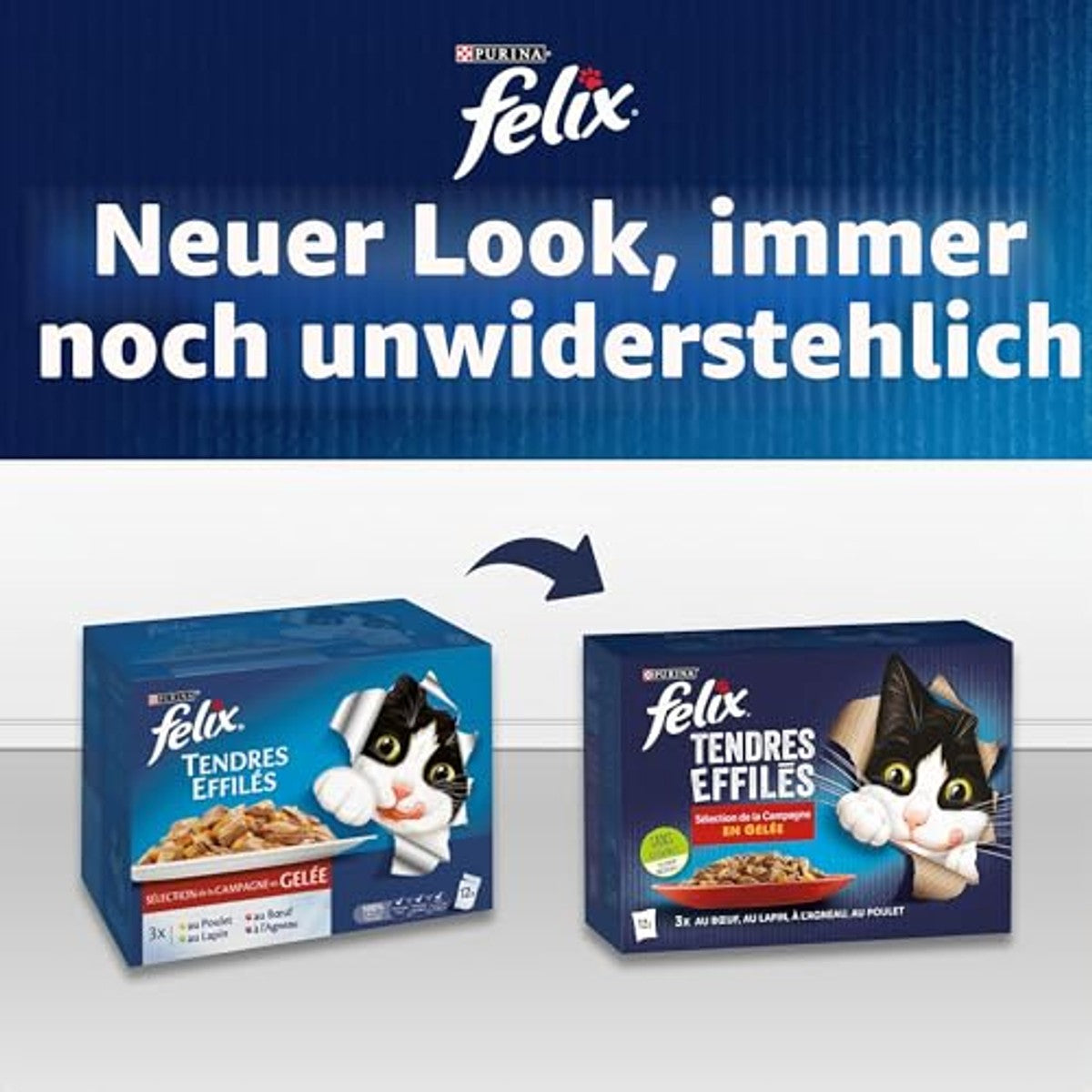 Felix Tendres Effilié in gelei 24 x 85 g – Felix