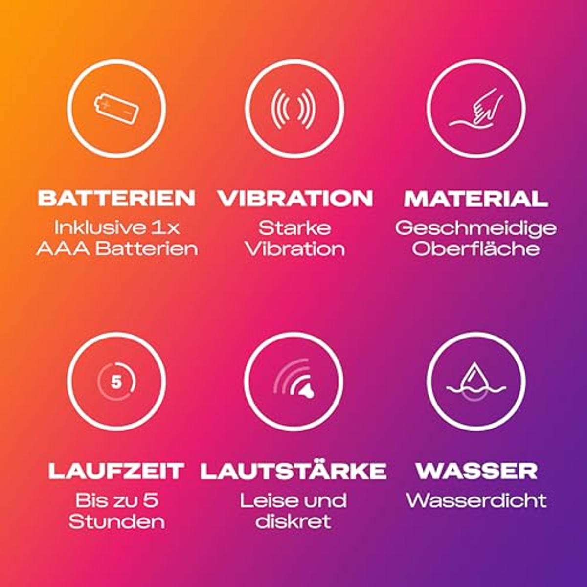 Durex Intense Delight Mini-Vibrator 3 x 1 stuk - Voordeelverpakking