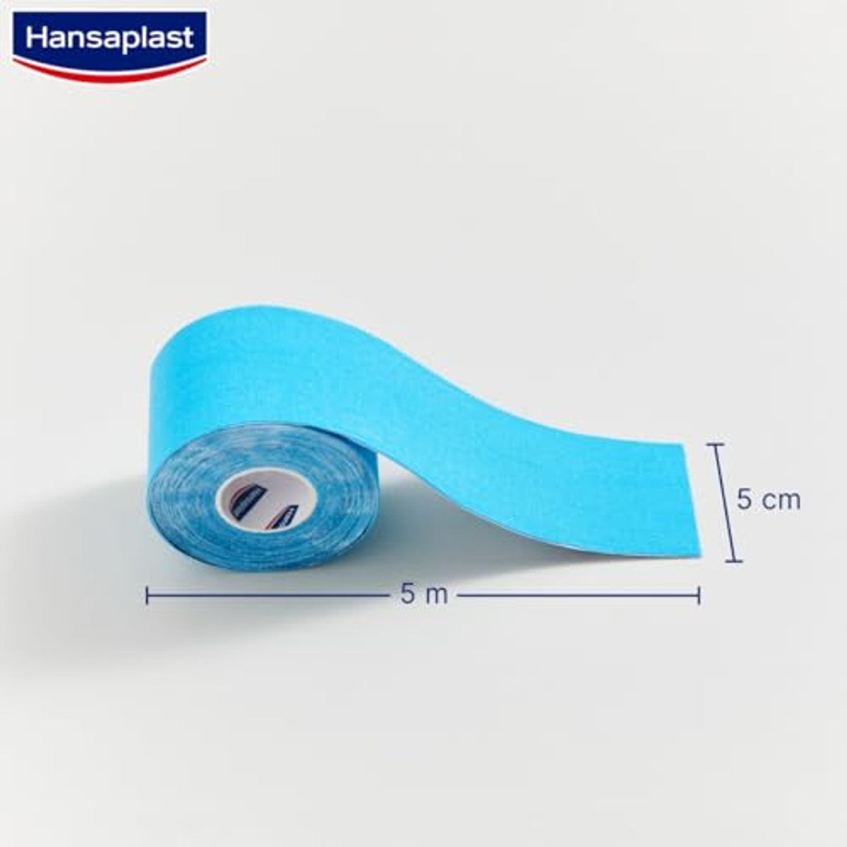 Hansaplast Kinesiologie Tape blauw 1 rol 5 m x 5 cm - 6-pack