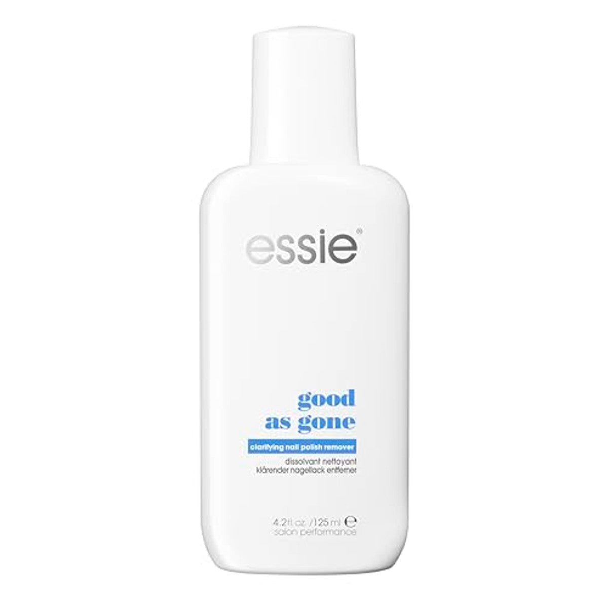 essie Klarende nagellakverwijderaar good as gone dubbelpak, reiniging en whitening, 2 x 125 ml – essie