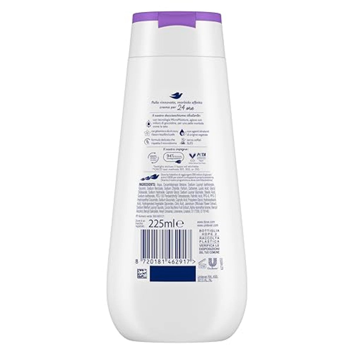 Dove Badschuim Ontspanning Bad- en Douchegel 225 ml – Dove