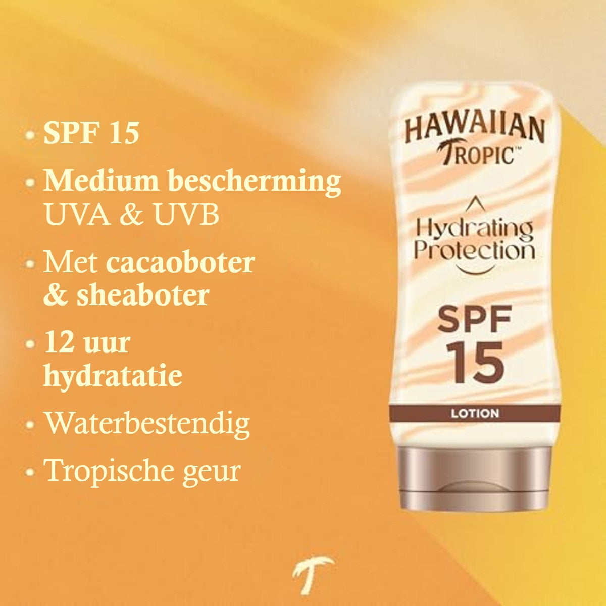 Hawaiian Tropic Silk Hydration Lotion SPF 15 6 x 180 ml - Voordeelverpakking – foto 3